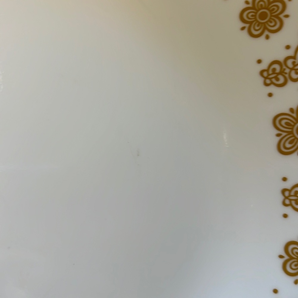 VTG Corelle by Corning Butterfly Gold Platter - Picture 5 of 5